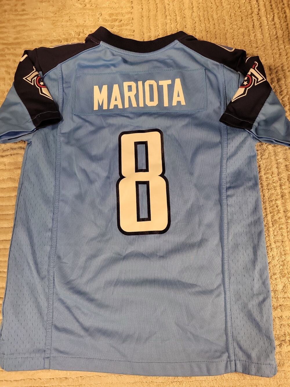 Nike Marcus Mariota Tennessee Titans Jersey Youth Medium Boys Kids Children